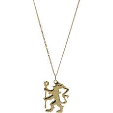 CHELSEA Chelsea Lion Pendant and Chain 18ct Gold Plated