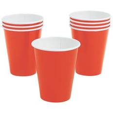 Orange Plastic Cups Creative Converting 24 Pc Orange Paper Cups 3" 9 oz