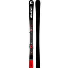 Skifahren Salomon ES/Max X9 TI + M10 GW L80 - Black/White