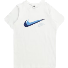 Nike Big Boy's Sportswear Graphics T-shirt - White (FZ4714-100)