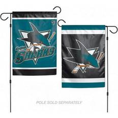 Green Flags WinCraft San jose sharks nhl garden flag hockey double sided