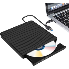 Optical Drives SOPFLY External DVD Drive, CD/DVD+/-RW Drive/DVD Player for Laptop, CD Burner Compatible with Desktop PC Laptop