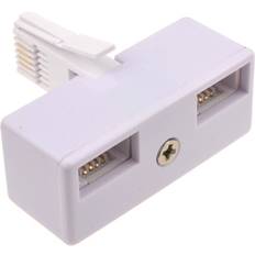 Landline Phones Kenable BT Telephone Splitter 2 way Sockets 1 x Socket to 2 BT Phone Lines 431A