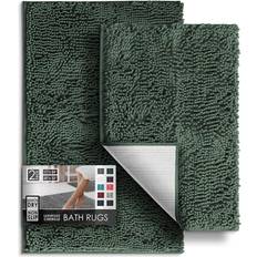 PVC Non-Slip Bath Mats Hearth & Harbor 2pcs