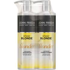 Keratin Gift Boxes & Sets John Frieda Sheer Blonde Go Blonder Lightening Shampoo & Conditioner 2-pack 500ml