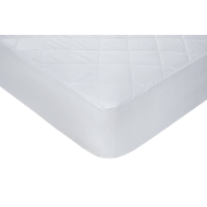 New Edge Blinds Waterproof Quilted Mattress Cover White (191x122cm)