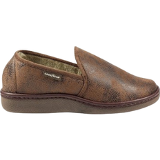 Faux Leather - Men Slippers Goodyear Manor - Brown