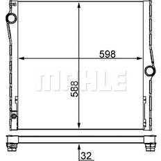 Hella Tuyaux de liquide de refroidissement Hella engine cooling CR 1050 000S