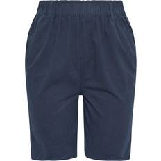 Yours Airy Shorts - Navy Blue