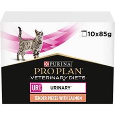 PURINA PRO PLAN VETERINARY DIETS UR Cat Food Salmon 10x85g, Pack