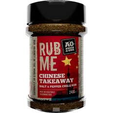 Spices & Herbs Angus & Oink Rub Me Chinese Takeaway Salt & Pepper Chilli Seasoning 240g