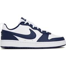 Zapatillas de Baloncesto Nike Court Borough Low 2 GS - White Blue Void