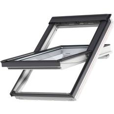 Finestre a Ghigliottina Velux GGU 0070 CK02 Alluminio Finestra a Ghigliottina Doppio vetro 55x78cm