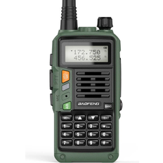  Dual Band Walkie Talkie with Headset High Power Flashlight