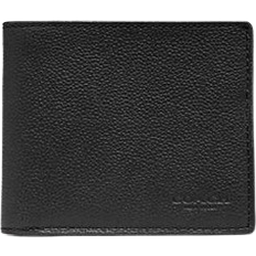 Coach Id Billfold Wallet - Black Antique Nickel/Black