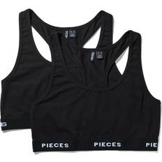 Dam - Ekologiskt material BH:ar Pieces Pclogo Lady 2er-pack Bh