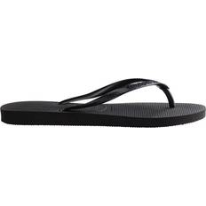 Kid's Slim Flip Flops - Black