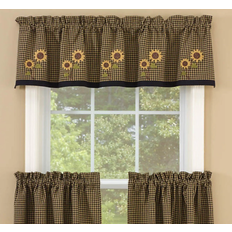 Park Designs Sunflower check valance
