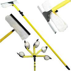 3.5m Heavy Duty Window Glass Wash Cleaner Kit Head Removable Brush
