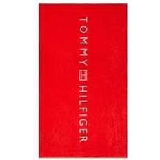 Tommy Hilfiger TH Original Logo Bath Towel Red (180x100cm)