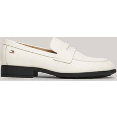 Tommy Hilfiger Men Loafers Tommy Hilfiger Slipper Flag Leather Classic Loafer - Beige