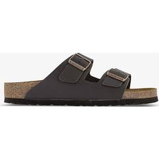 Birkenstock Mens Dark Brown Leather Arizona Double-strap Leather Sandals Eur Men