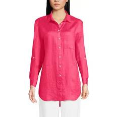 Lands' End Blouses Lands' End Women's Roll Sleeve Relaxed Tunic Top