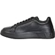 Valentino Garavani Women Trainers Valentino Garavani Men's Ray Black Leather Trainers - Black