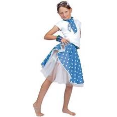 Blue Skirts Children's Clothing Bristol Novelty Girls blue rock n roll skirt