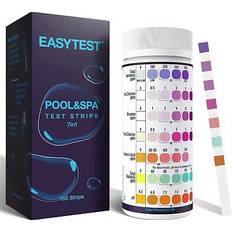 Measurement & Test Equipment Easytest 7-Way Pool Test Strips 150 Strips