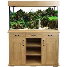 Fluval shaker 345l aquarium fish tank set hampshire oak/slate