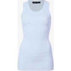 High Collar - Women Tank Tops Proenza Schouler Roberts Knit Tank in Matte Viscose Rib