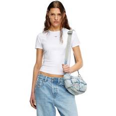 Diesel Women Tops Diesel T-Uncutie-Long-D T-shirt - Blanc