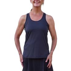 Seamless Tank Tops Pickleball Bella Women's Racerback Tank Top, Medium, Charcoal