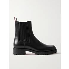 Christian Louboutin Chelsea Boots Christian Louboutin Motok Leather Chelsea Boots Men Black