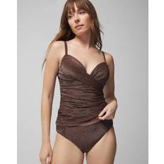 Brown - Women Tankinis Soma Women's Swim Twist Tankini in Brown