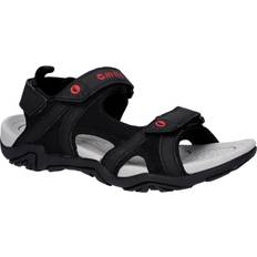 Hi-Tec Schuhe Hi-Tec 10 UK, Black/Grey/Red Mens Crater Sandals