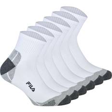 Fila Unisex Socken, Paar Quarter Multisport, Kurzsocken 35-38 Weiß