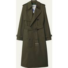 Burberry Women Coats Burberry Double-Breasted Midi Trench Coat