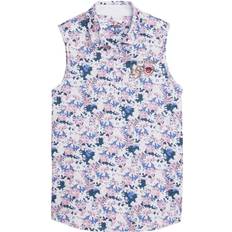 Puma Polo Shirts Puma Women's Kentucky Derby MATTR Bloom Sleeveless Golf Polo, Medium, Pink Icing