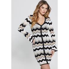 Guess Mekot Guess Striped Mini Sweater Black