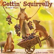 Willow Creek Press Gettin' Squirrelly Calendar 2025