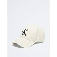 Calvin Klein Men Caps Calvin Klein Men's Twill Logo Cap White