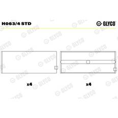 H063/4 STD Vevlager