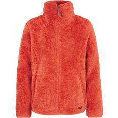 Orange Fleecejackor Barnkläder Protest Jr Riri Fleece Jacket - Tosca Red (3910400_881)