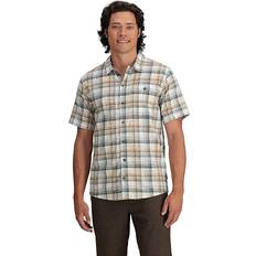 Royal Robbins Redwood Plaid S/S Skjorta Herr - Färg Grå