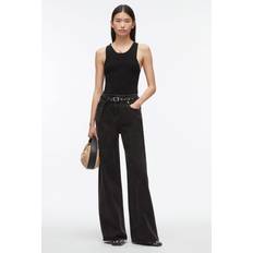 Damen - One Size Jeans 3.1 Phillip Lim Wide Leg Jeans - Schwarz