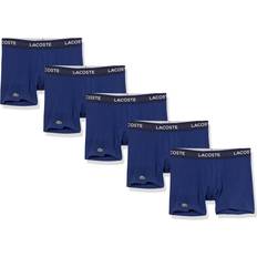 Lacoste Men's Underwear Lacoste Men's 5-Pack Regular Fit Boxer Briefs, Methylene