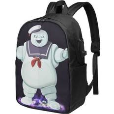 Bags Heqqred Sold by: Ode Candles, Ghostbusters Stay-Puft Laptop Backpack Daypack School Student Bookbag Satchel Rucksack Shoulders Travel Bag With USB Headphone Charging Port