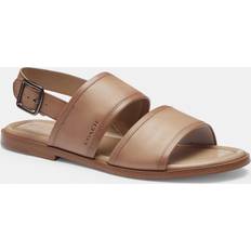 Coach Sandals Coach Julian Two Strap Sandal Taupe